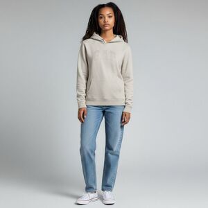 GAP Y2K logo Solid beige kangaroo pocket Cotton Hoodie size L